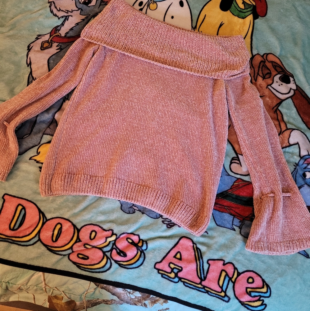 Lauren conrad off shoulder sweater large
